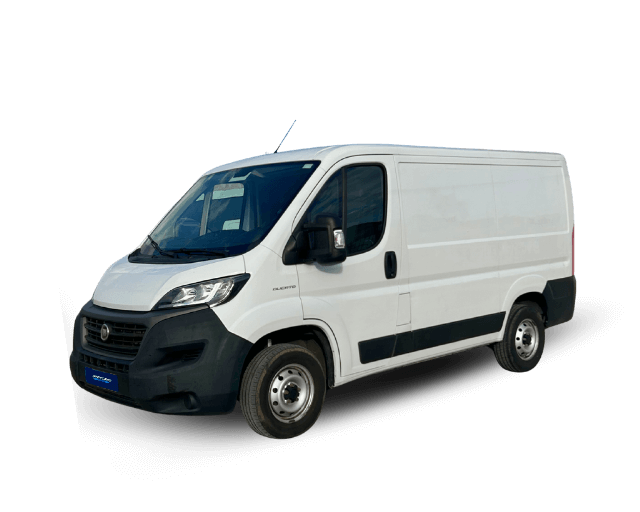 Fiat Ducato frontal y lateral derecho sin fondo – Furgonetas segunda mano Zaragoza