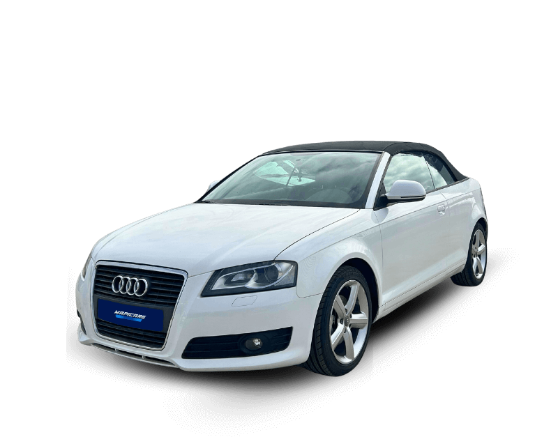 Audi A3 Cabrio S line sin fondo para portada web Mapicars – coches de segunda mano Zaragoza