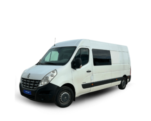 Renault Master L3H2 7 plazas doble cabina sin fondo como imagen principal del producto