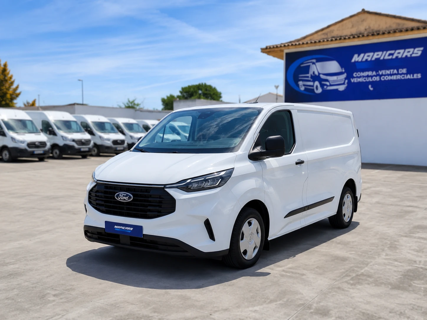 Ford Transit Custom furgón de segunda mano en Mapicars
