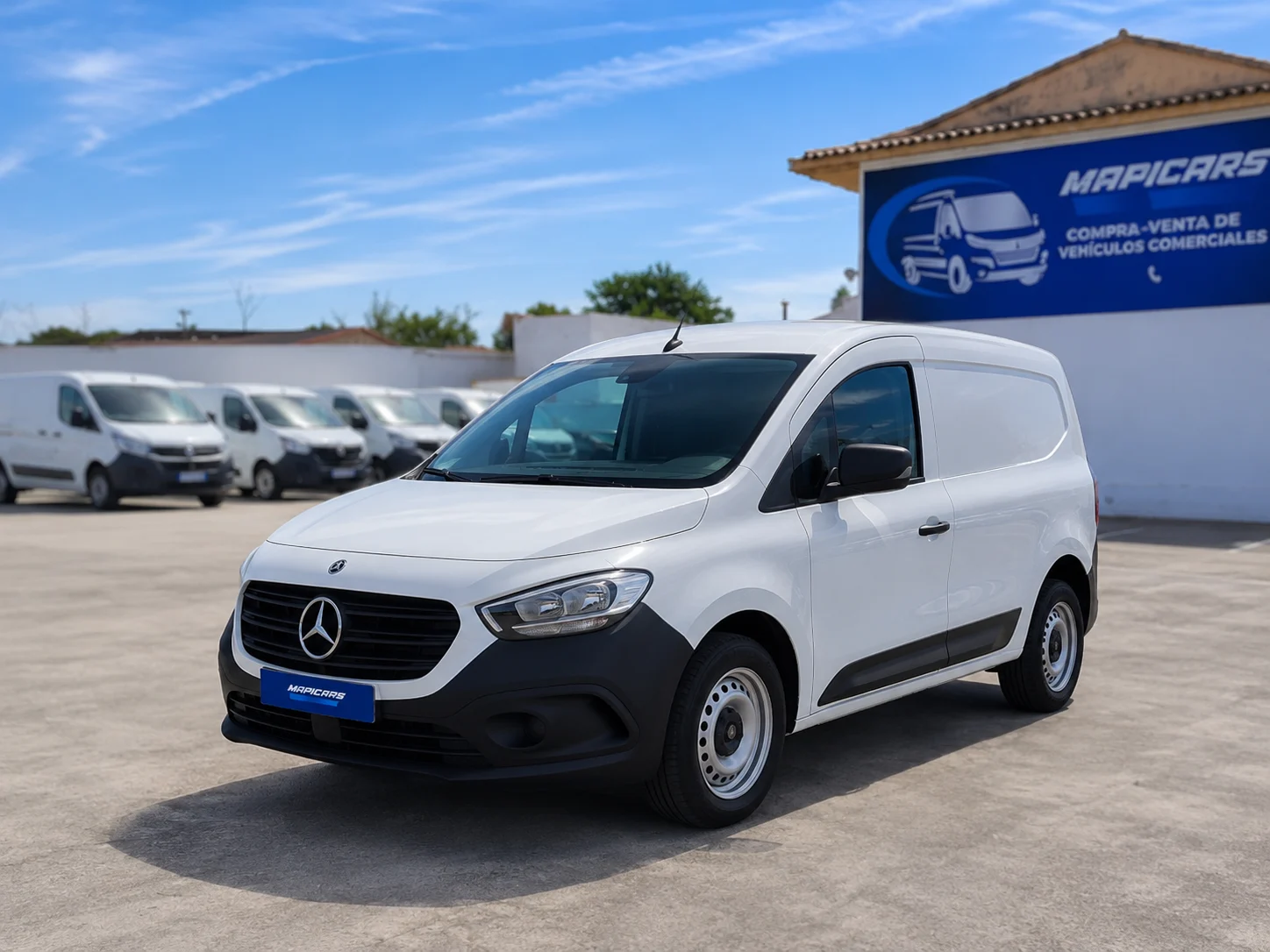 Mercedes Citan furgón pequeño de segunda mano en Mapicars