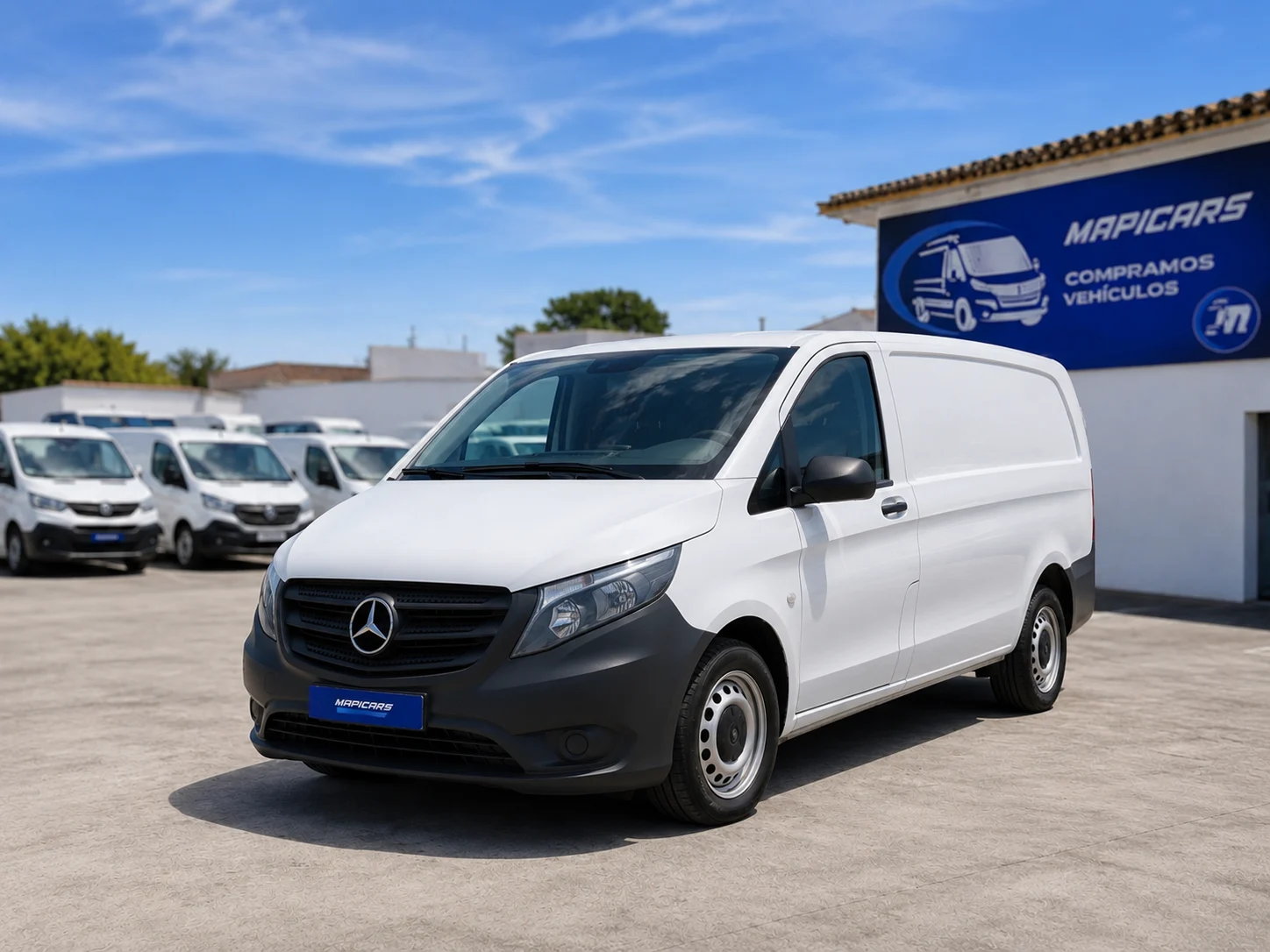 Mercedes Vito furgón de segunda mano en Mapicars